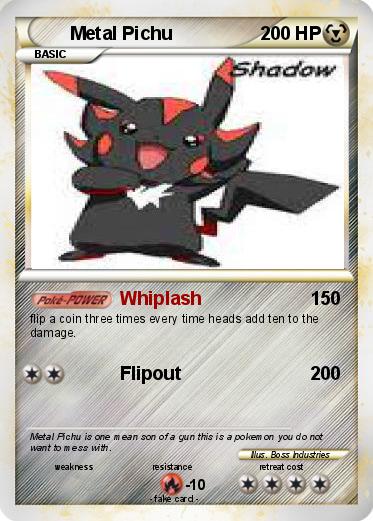 Pokemon Metal Pichu