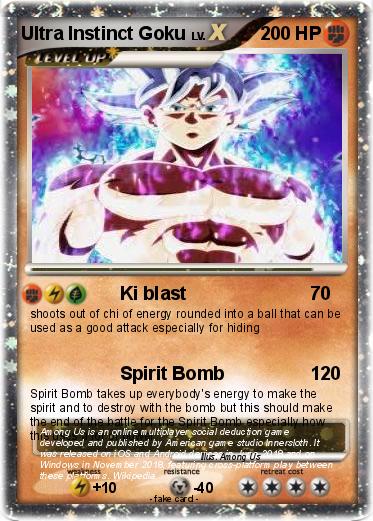 Pokemon Ultra Instinct Goku