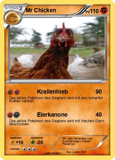 Pokemon Mr Chicken