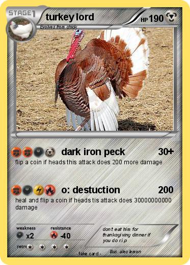 Pokemon turkey lord