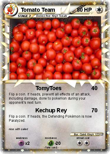 Pokemon Tomato Team