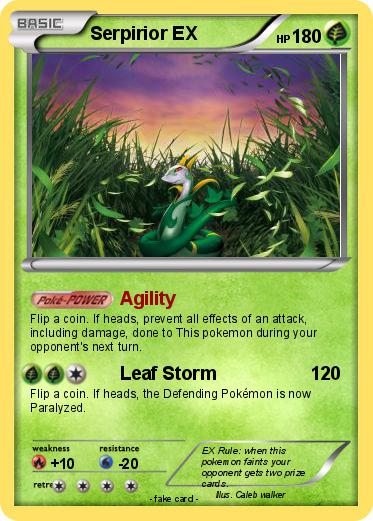 Pokemon Serpirior EX
