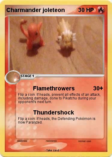 Pokemon Charmander joleteon
