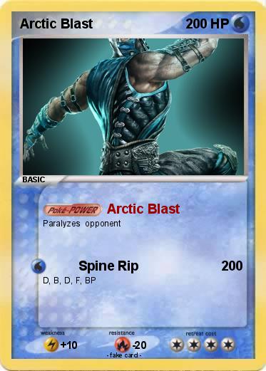 Pokemon Arctic Blast