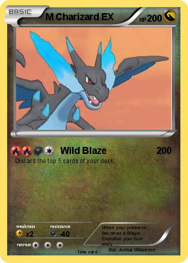 Pokemon M Charizard EX