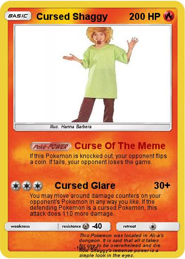 Pokemon Cursed Shaggy