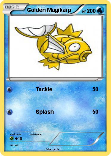 Pokemon Golden Magikarp