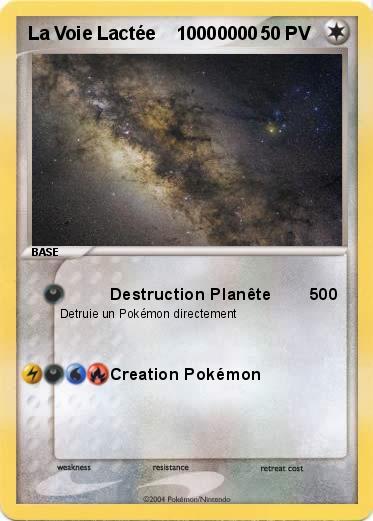 Pokemon La Voie Lactée    10000000