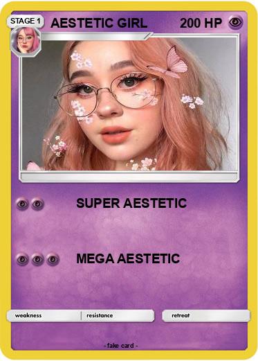 Pokemon AESTETIC GIRL