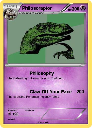 Pokemon Philosoraptor