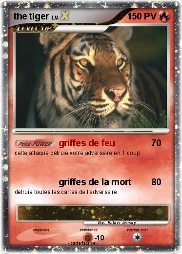 Pokemon the tiger