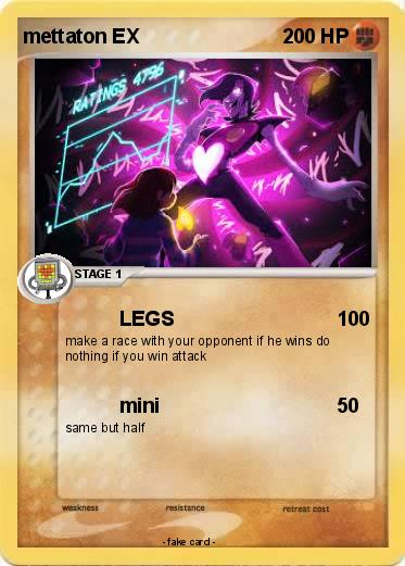 Pokemon mettaton EX