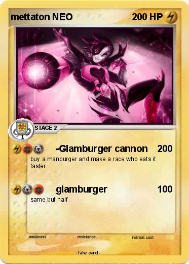 Pokemon mettaton NEO