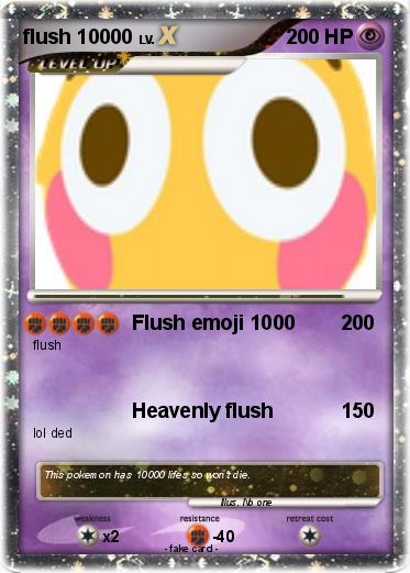 Pokemon flush 10000