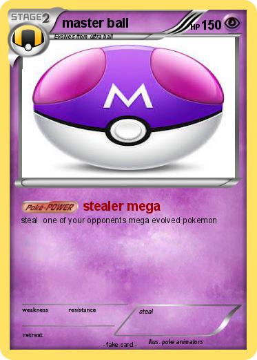 Pokemon master ball