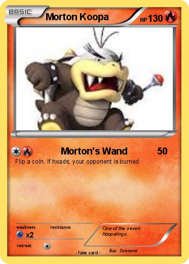 Pokemon Morton Koopa