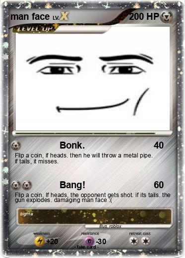 Pokemon man face