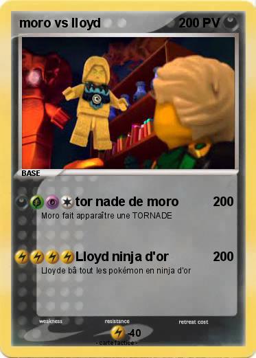 Pokemon moro vs lloyd