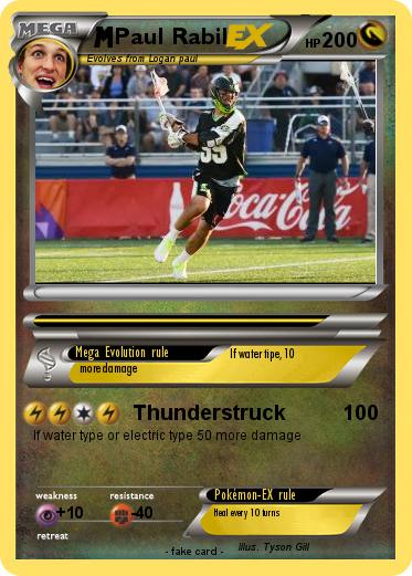 Pokemon Paul Rabil