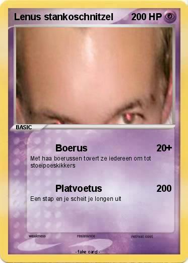 Pokemon Lenus stankoschnitzel