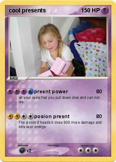 Pokemon cool presents