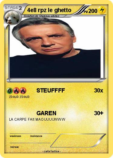 Pokemon 4e8 rpz le ghetto