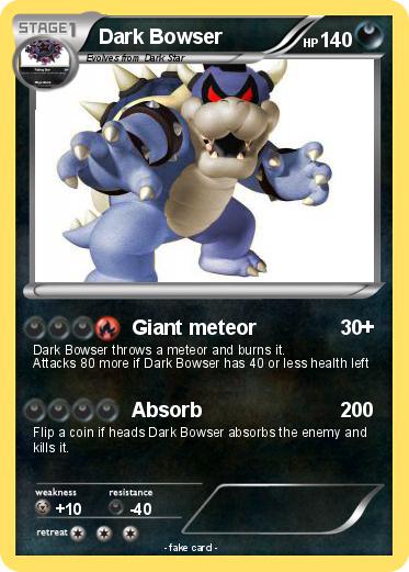 Pokemon Dark Bowser