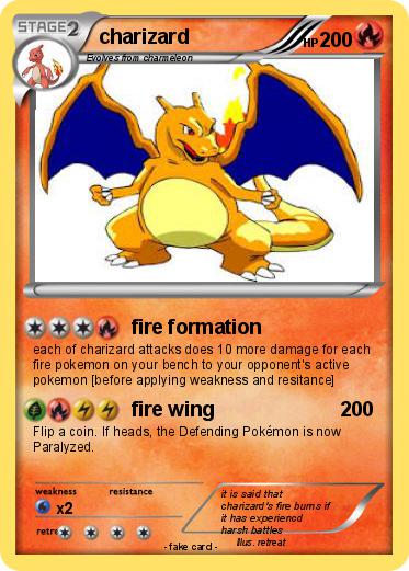 Pokemon charizard