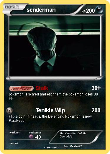 Pokemon senderman