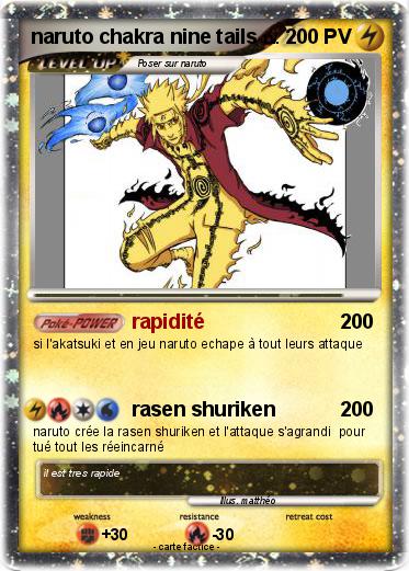 Pokemon naruto chakra nine tails