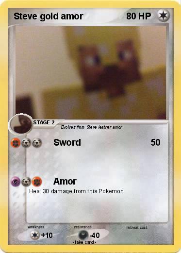 Pokemon Steve gold amor