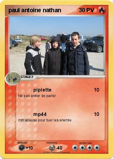 Pokemon paul antoine nathan