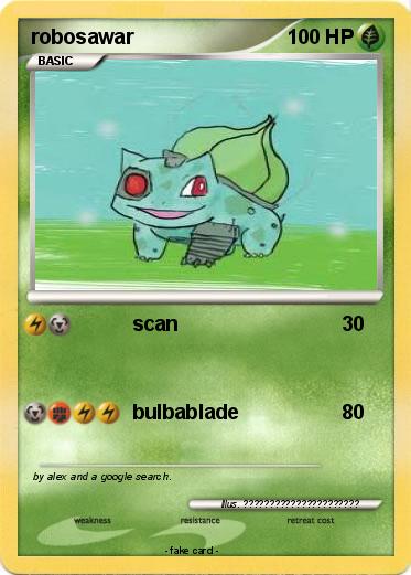 Pokemon robosawar