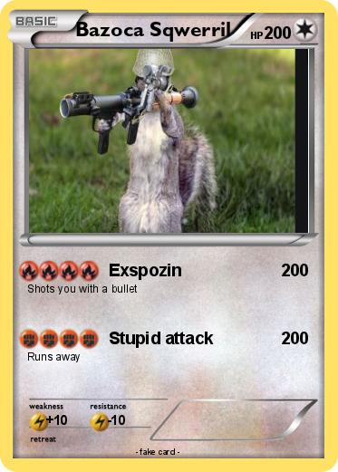 Pokemon Bazoca Sqwerril