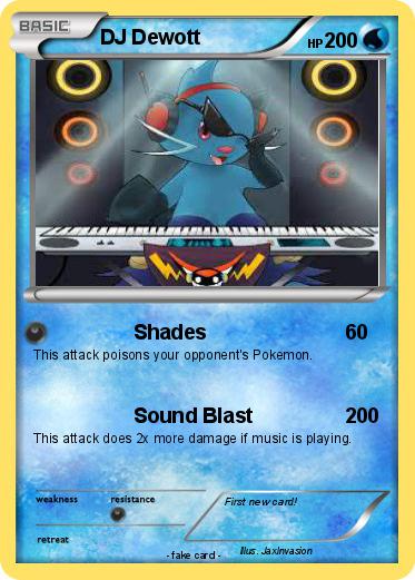 Pokemon DJ Dewott