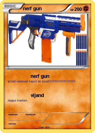 Pokemon nerf gun