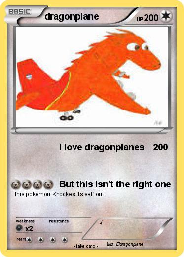 Pokemon dragonplane