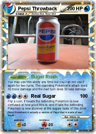 Pokemon Pepsi Throwback