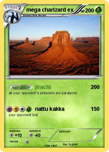 Pokemon mega charizard ex