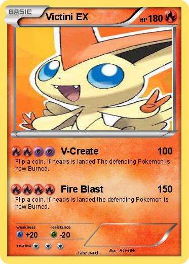 Pokemon Victini EX