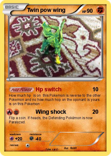 Pokemon Twin pow wing