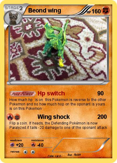 Pokemon Beond wing