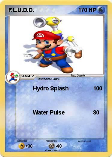 Pokemon F.L.U.D.D.
