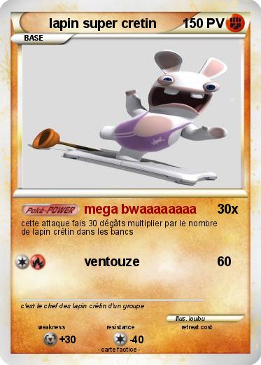 Pokemon lapin super cretin