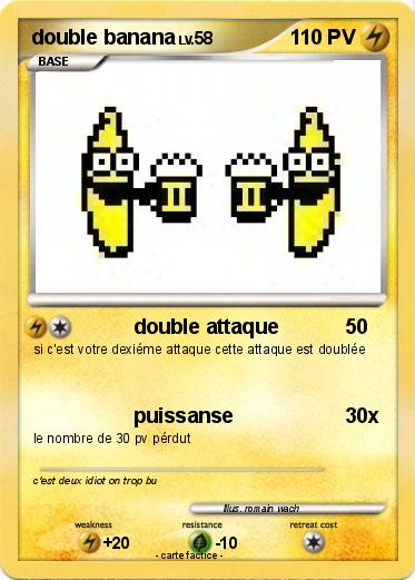 Pokemon double banana