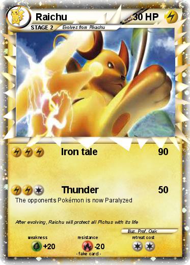Pokemon Raichu