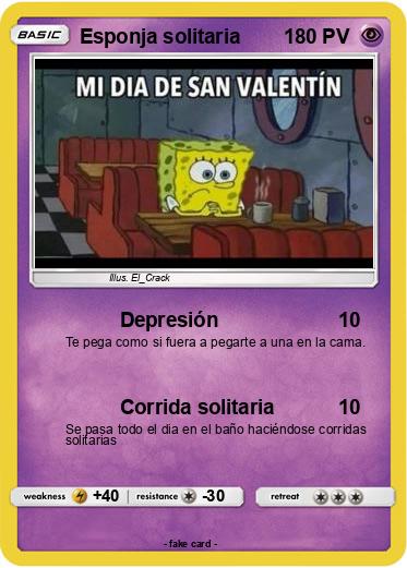 Pokemon Esponja solitaria