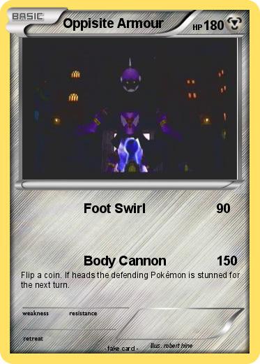 Pokemon Oppisite Armour