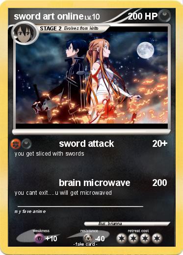 Pokemon sword art online