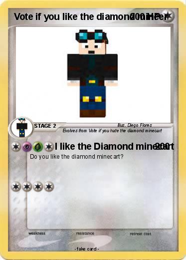 Pokemon Vote if you like the diamond mincer